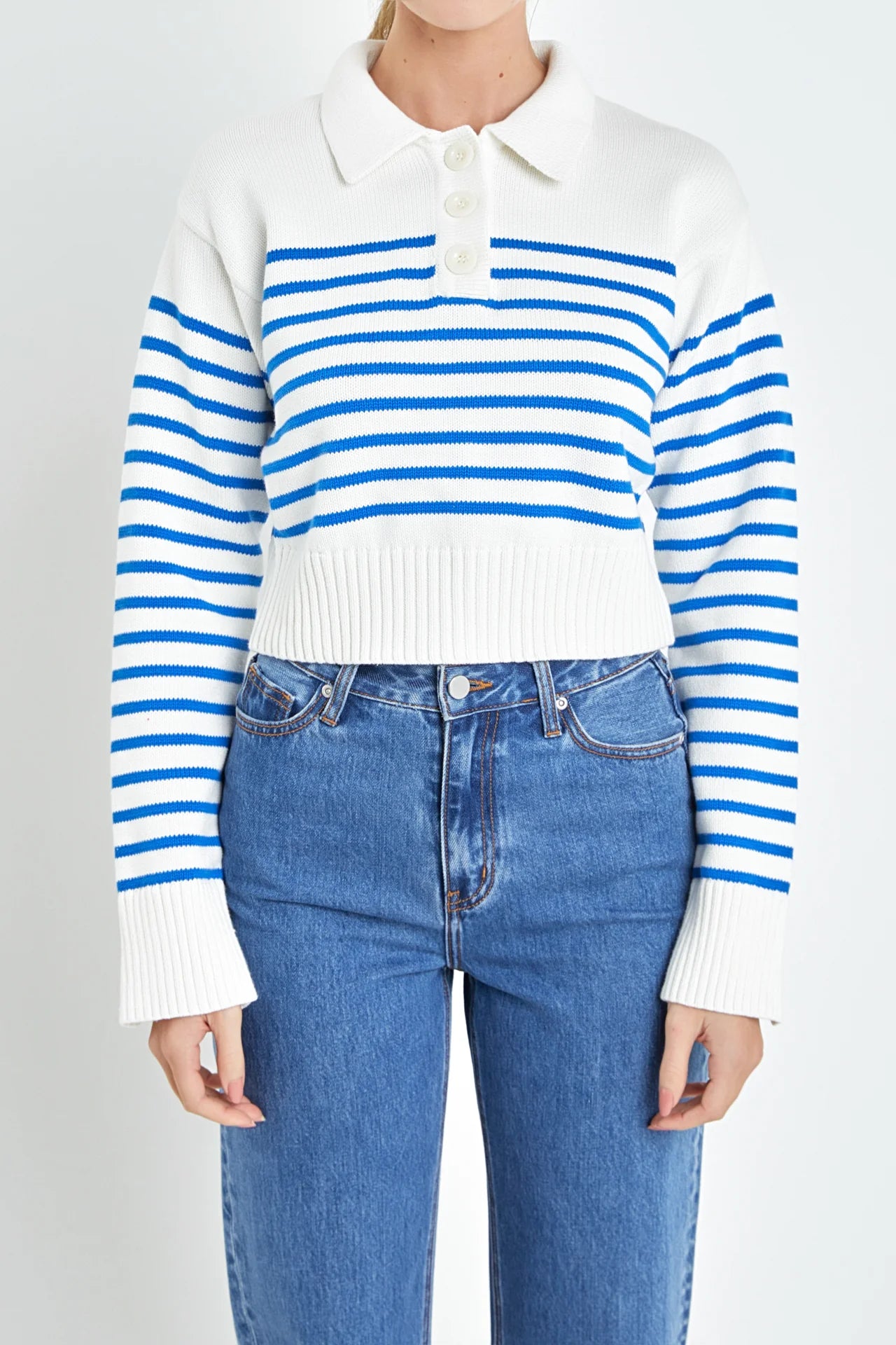 Stripe Knit Top