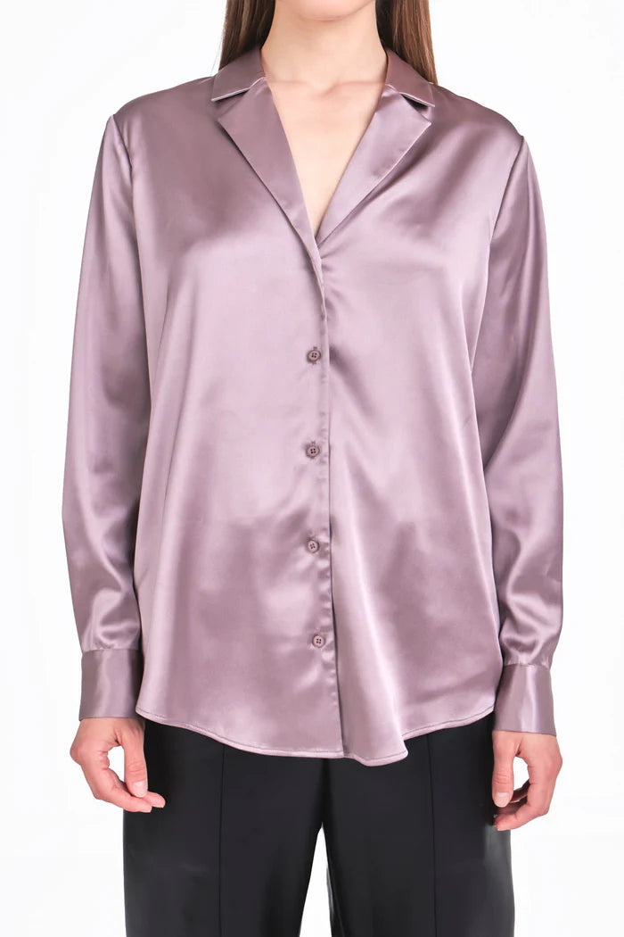 SALE | Classic Satin Over Shirt