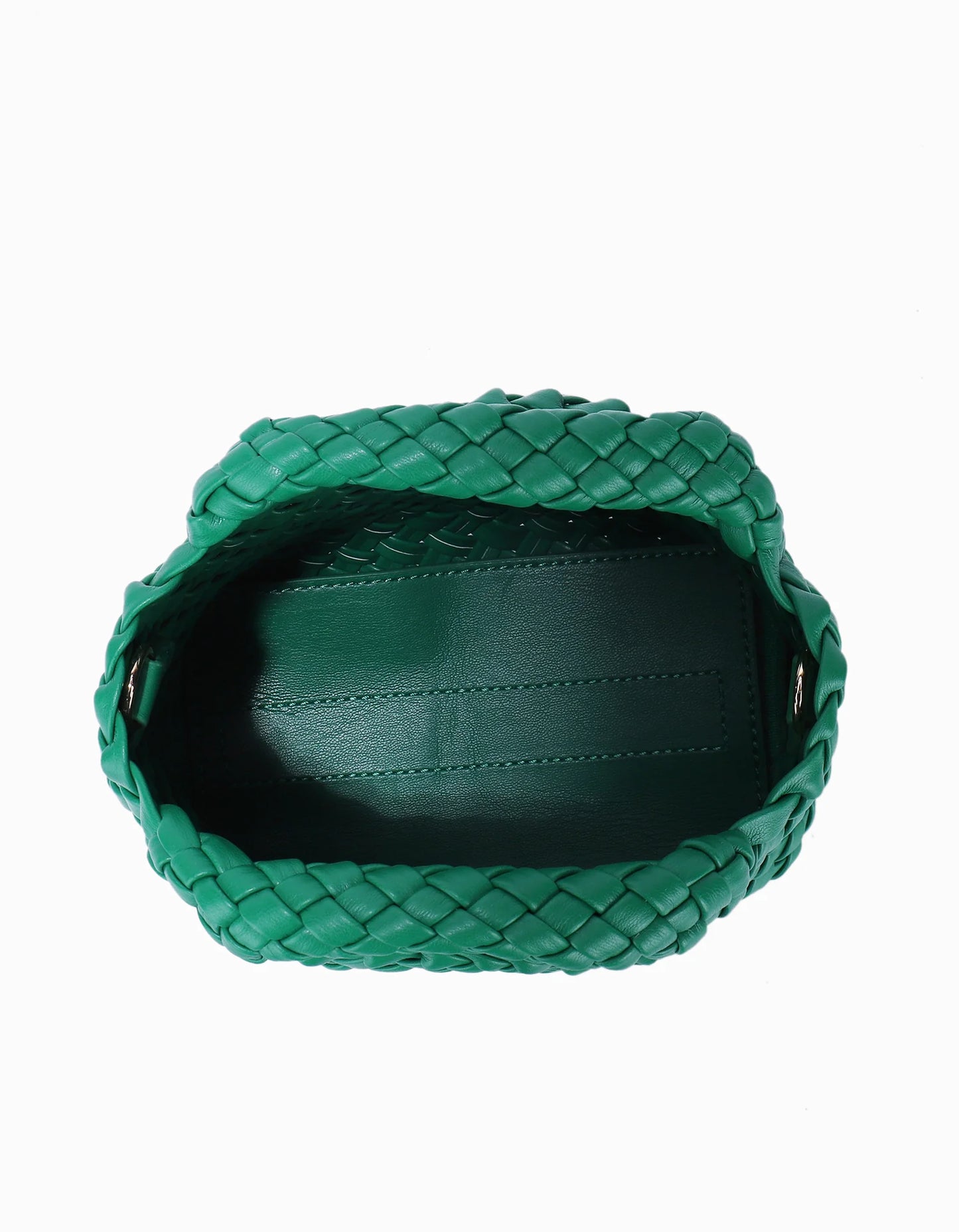 Remi+Reid Everleigh Woven Mini Tote in Green