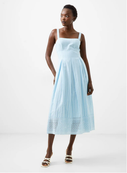 SALE | French Connection Abana Biton Broiderie Dress