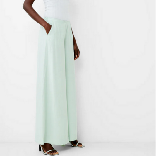 SALE | French Connection Barbara Trouser in Subtle Green