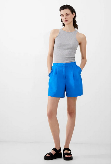 SALE | French Connection Alora Shorts in Blue Sea Star