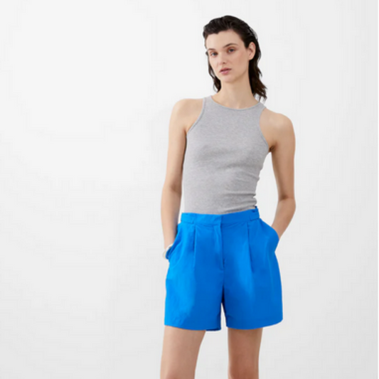 SALE | French Connection Alora Shorts in Blue Sea Star