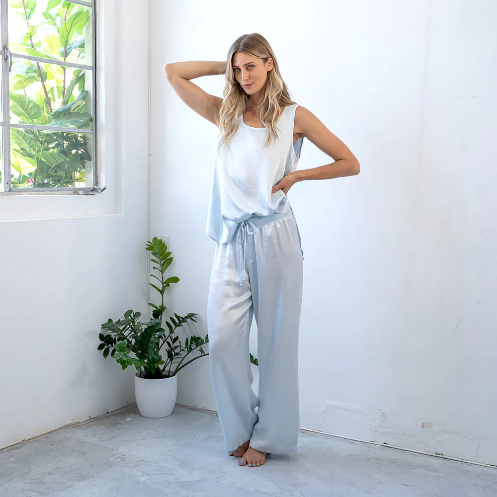 PJ Harlow Jolie Pant in Morning Blue