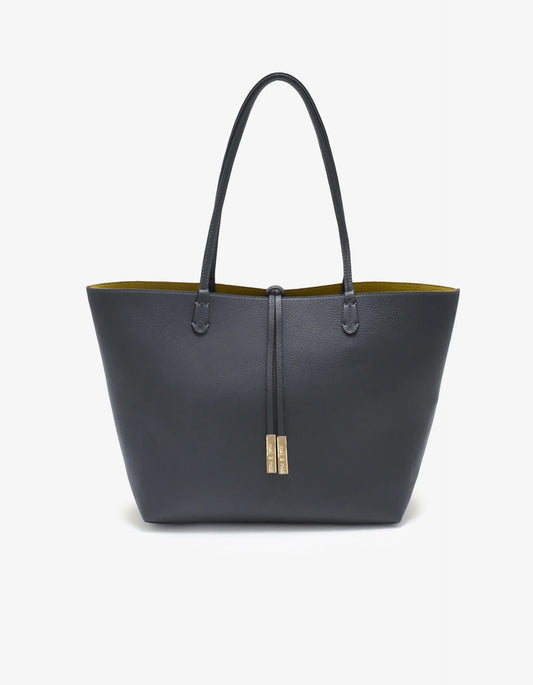 Departure Tote | Reversible Bag | Slate Mustard | Remi+Reid